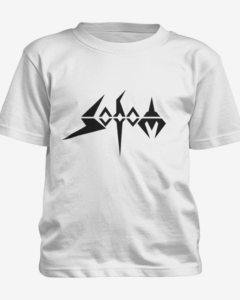Polera de niño Blanco de Sodom Logo B