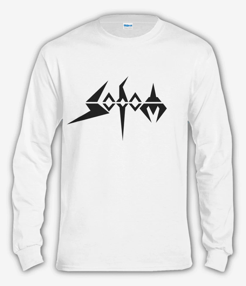 Polera manga larga Sodom Logo B