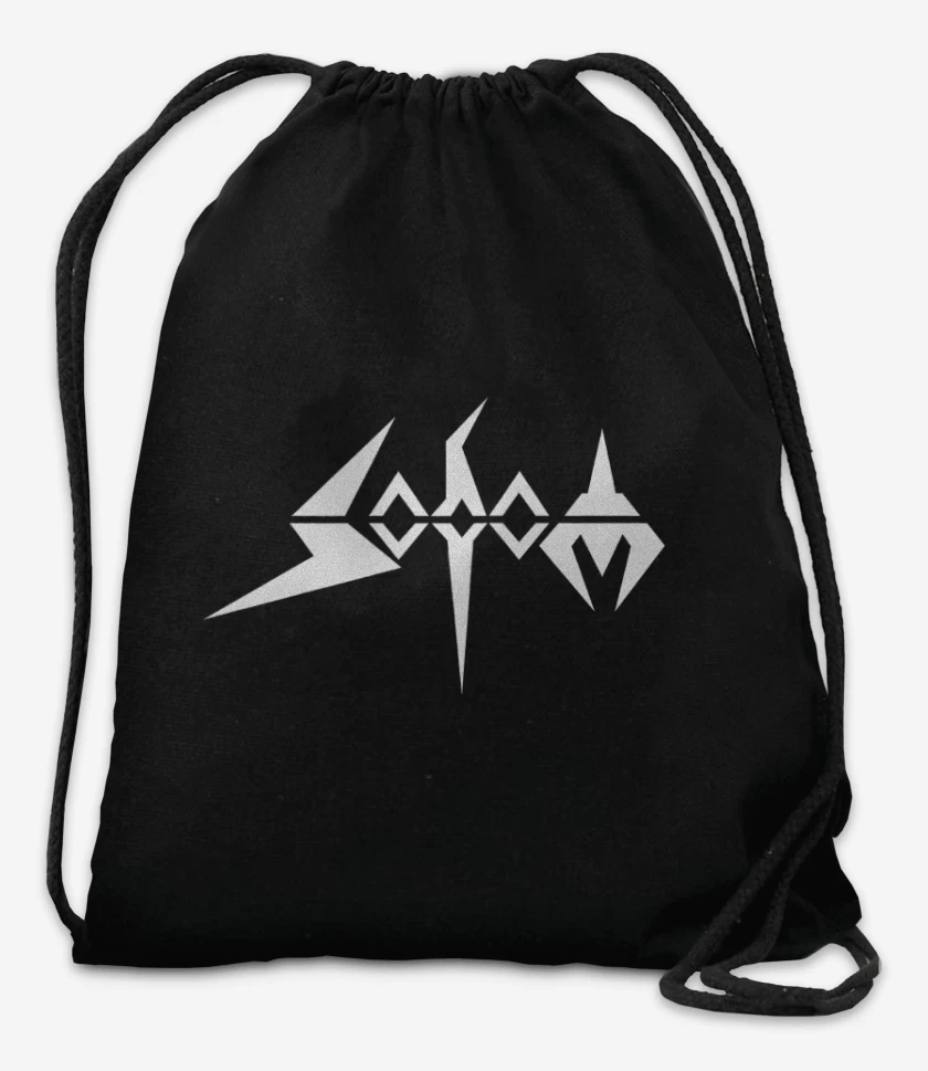 Mochila Negro de Sodom Logo N