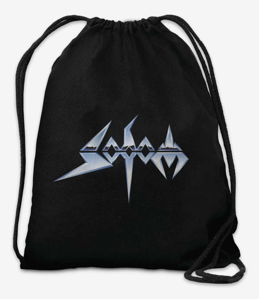 Mochila Negro de Sodom Logo v2