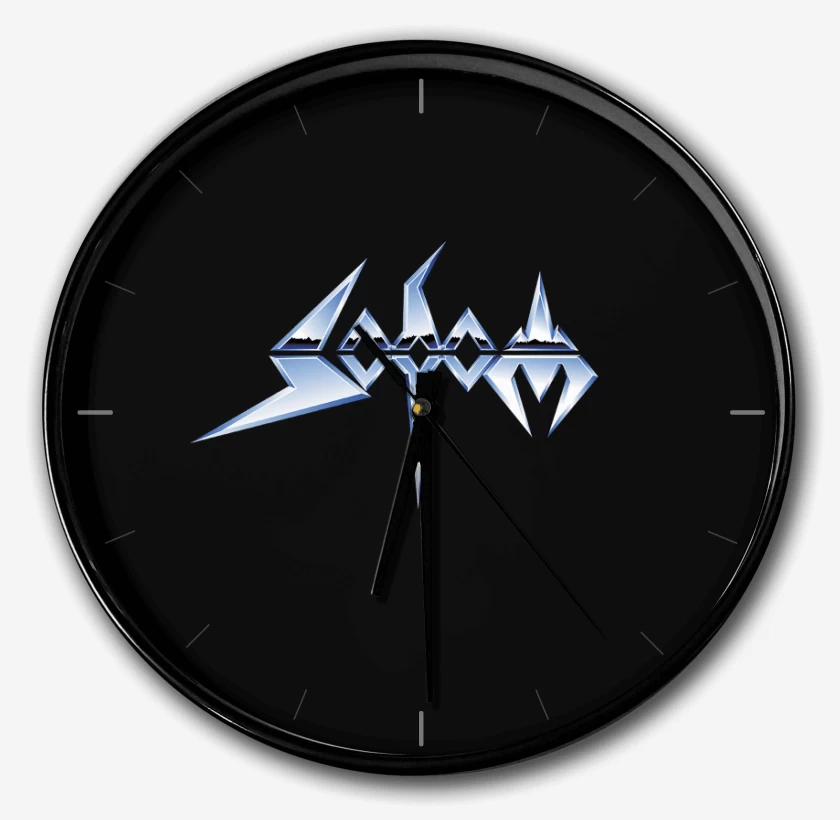 Reloj Negro de Sodom Logo v2
