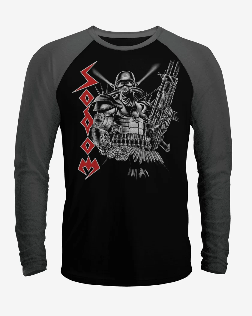 Polera Raglan Sodom Warrior