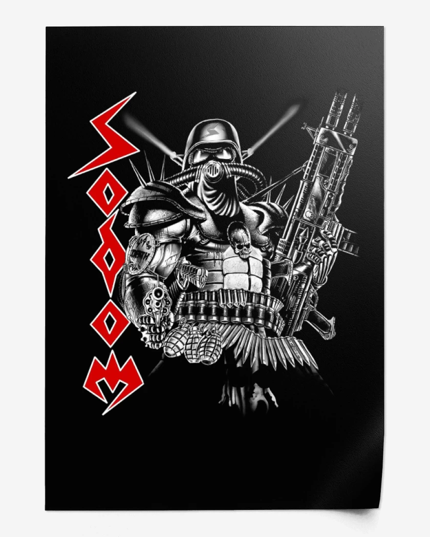 Print Sodom Warrior