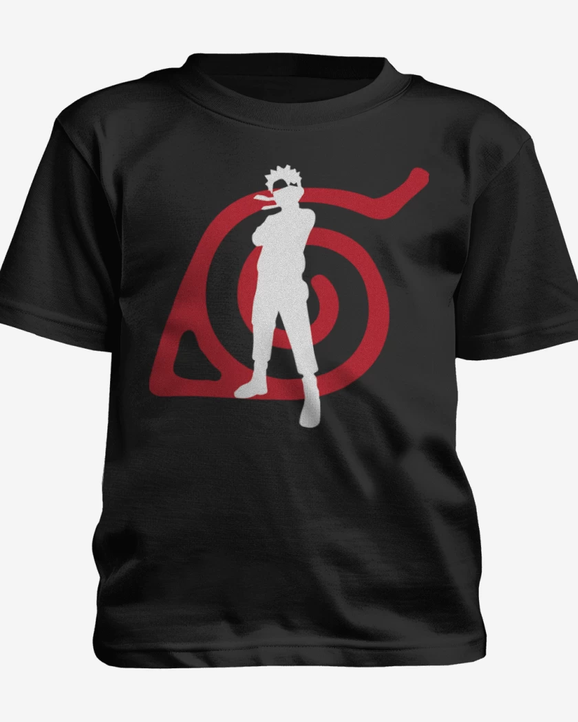 Polera de niño Negro de Naruto