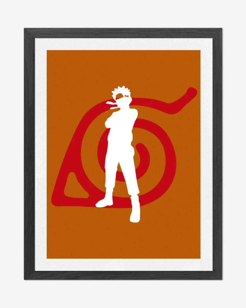 Cuadro decorativo Naranjo de Naruto