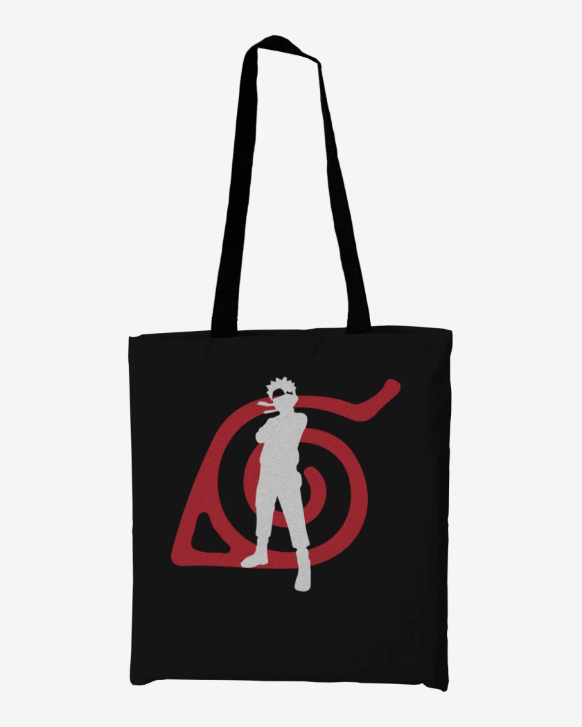 Totebag Negro de Naruto