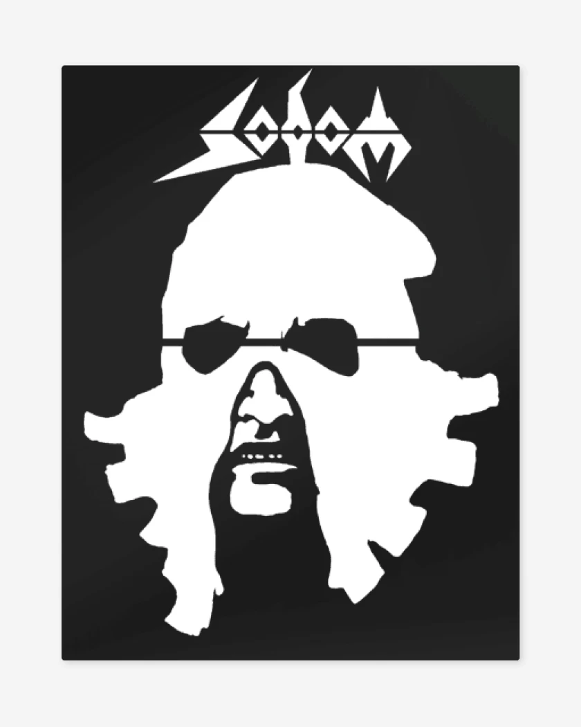 Print metalico Sodom In the Sign
