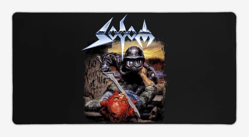 Mouse pad Gamer Negro de Sodom The Greatest Hell