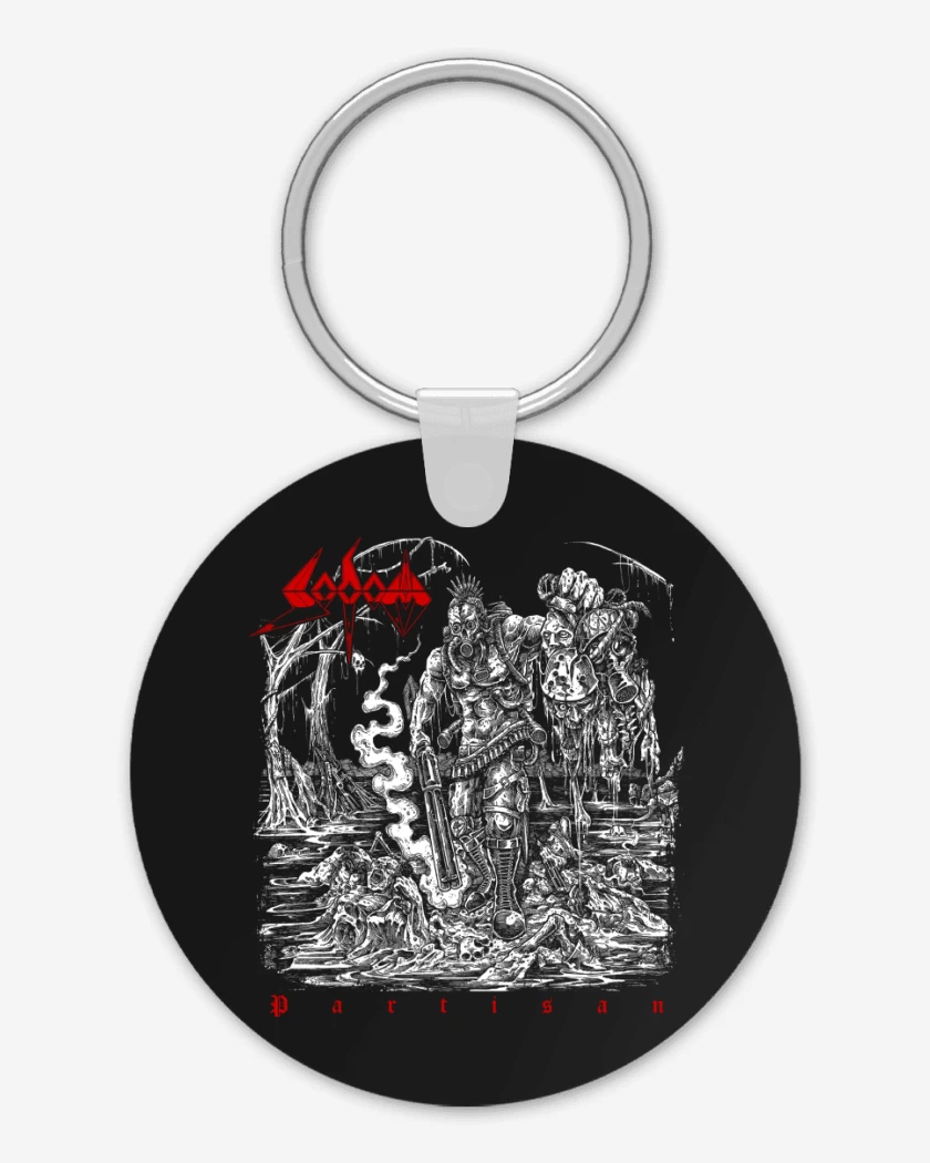 Llavero Negro de Sodom Partisan
