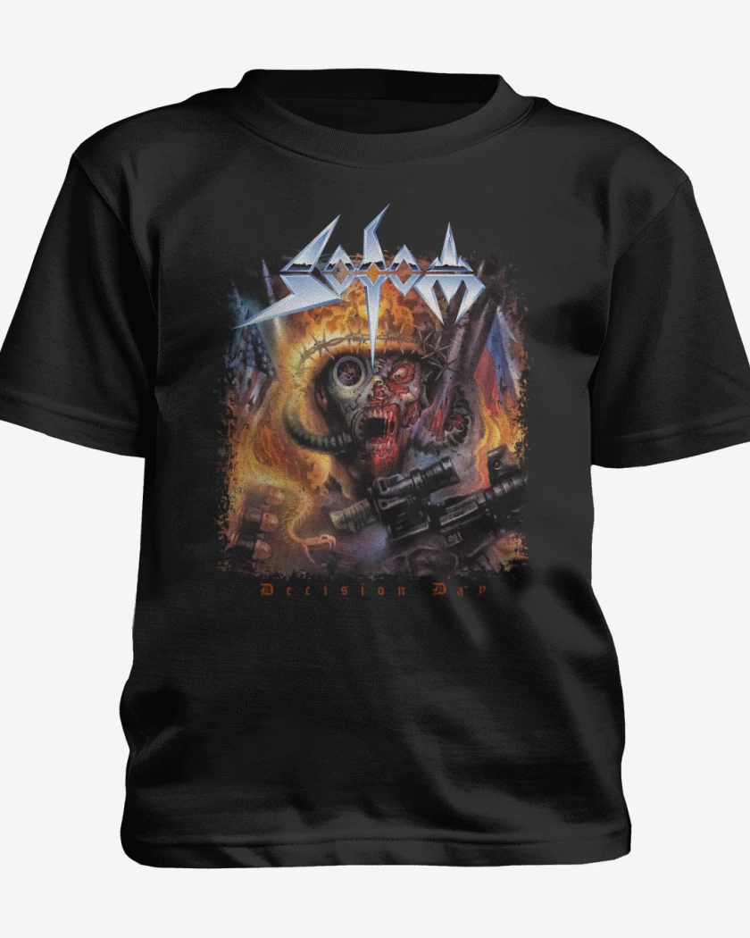 Polera de niño Negro de Sodom Decision Day