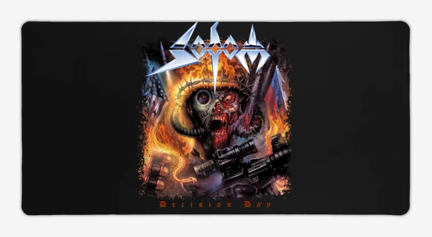 Mouse pad Gamer Negro de Sodom Decision Day