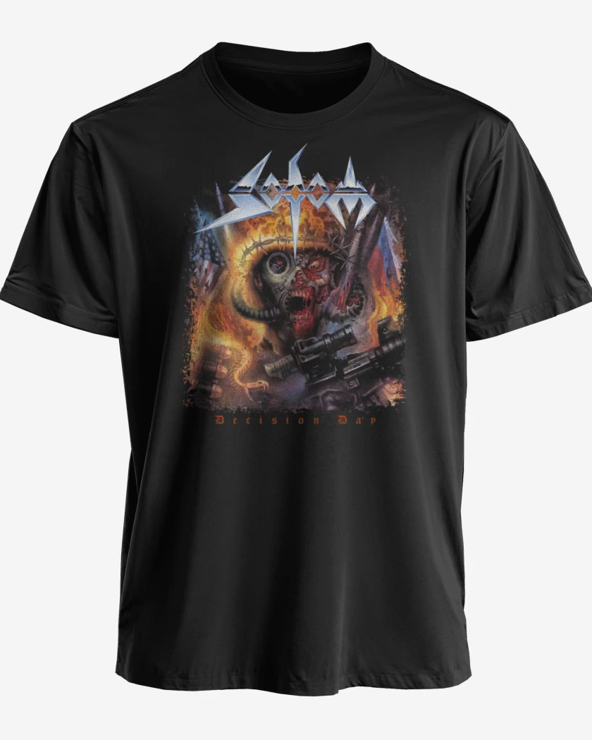 Polera premium Negro de Sodom Decision Day