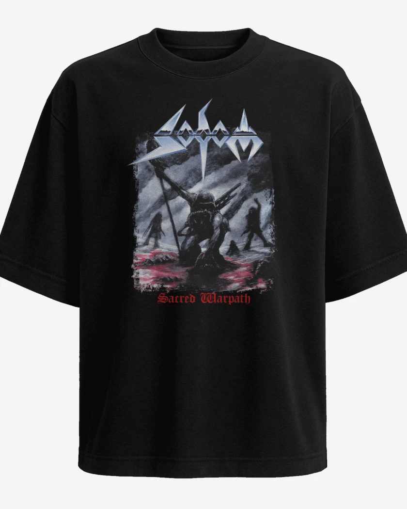 Polera Oversize Sodom Sacred Warpath