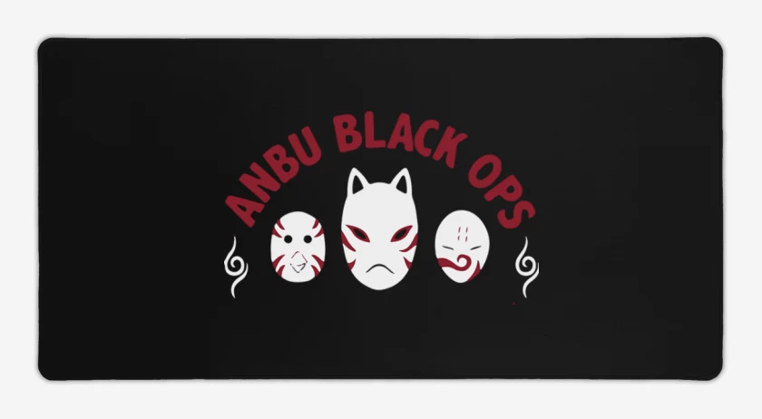 Mouse pad Gamer Negro de Ambu black ops