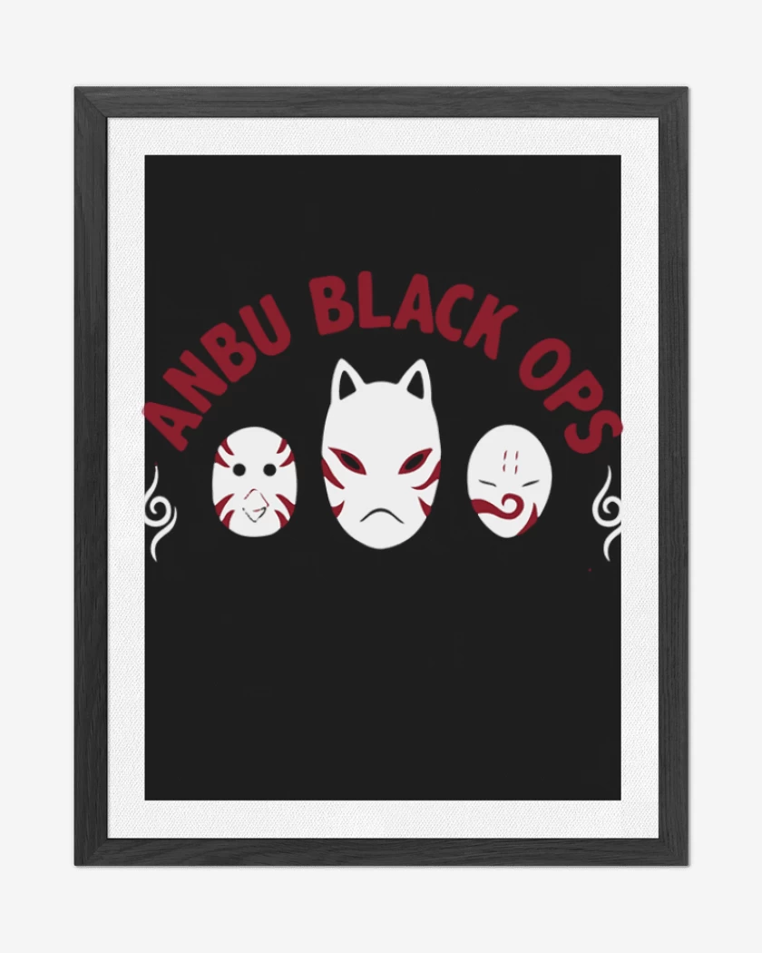 Cuadro decorativo Ambu black ops