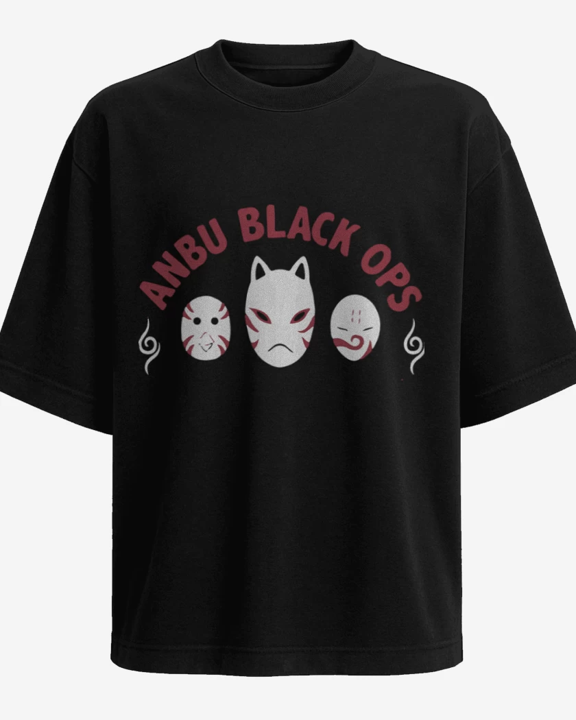 Polera Oversize Ambu black ops