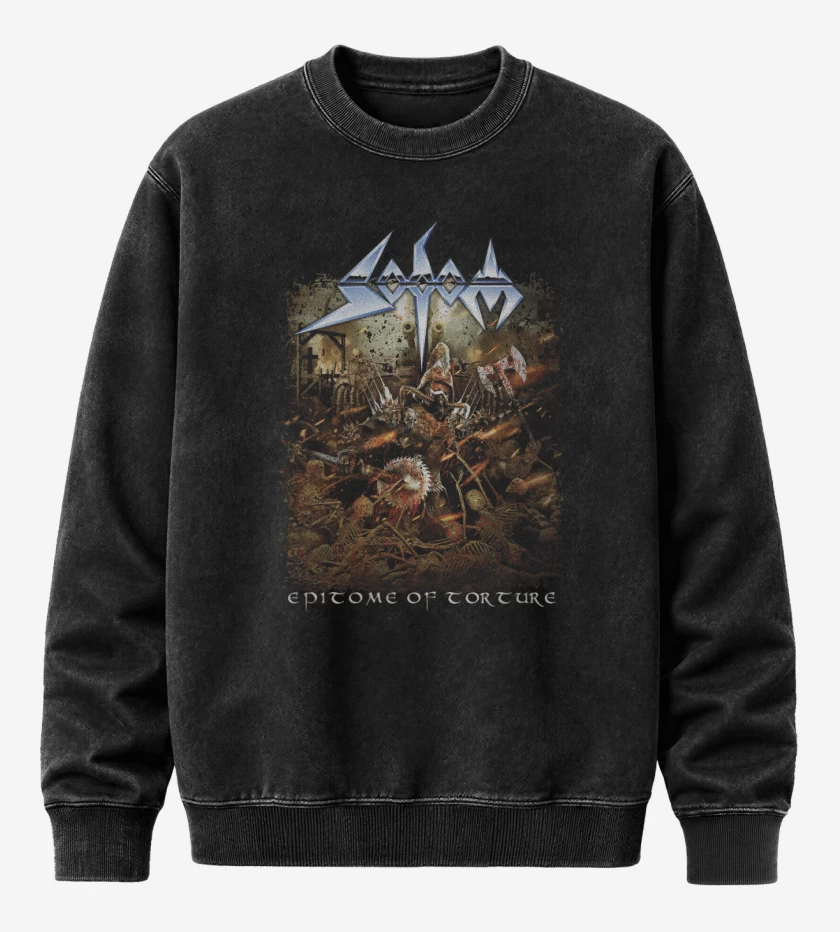 Poleron Polo Acid Wash Sodom Epitome of Torture