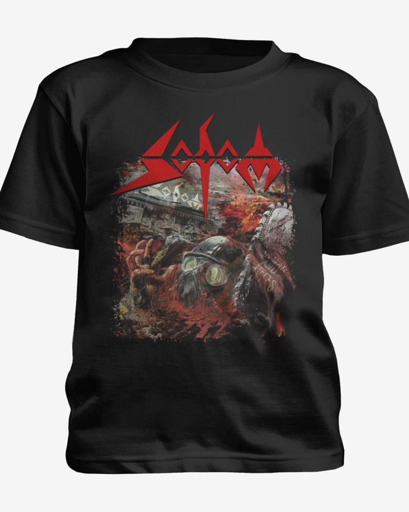Polera de niño Sodom In War and Pieces