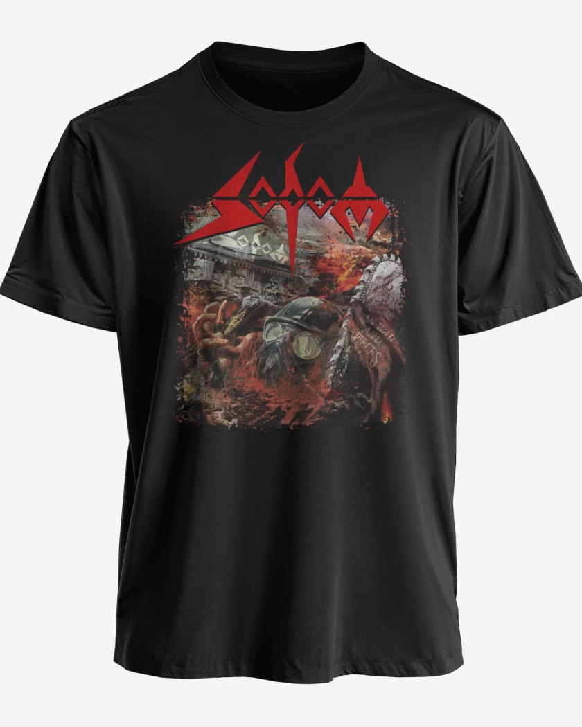 Polera Sodom In War and Pieces