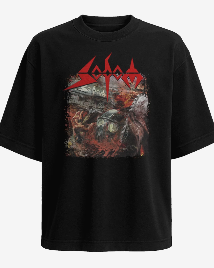 Polera Oversize Sodom In War and Pieces