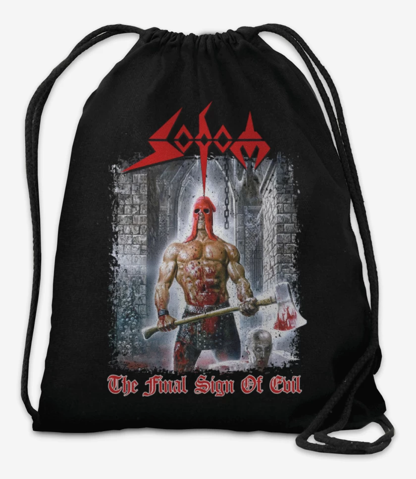 Mochila Negro de Sodom The Final Sign of Evil