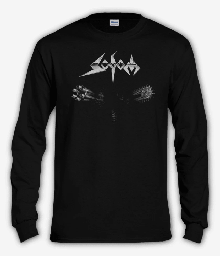 Polera manga larga Negro de Sodom Sodom