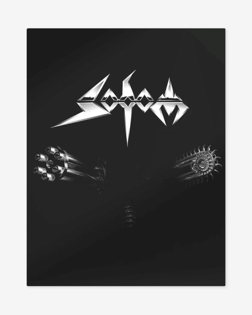 Print metalico Negro de Sodom Sodom