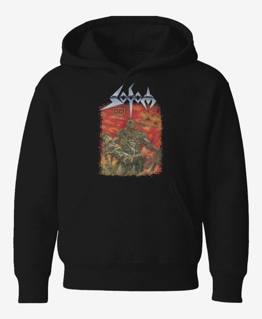 Poleron de niño Negro de Sodom M16