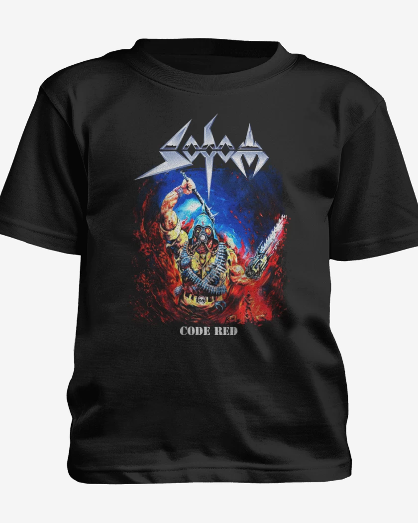 Polera de niño Sodom Code Red
