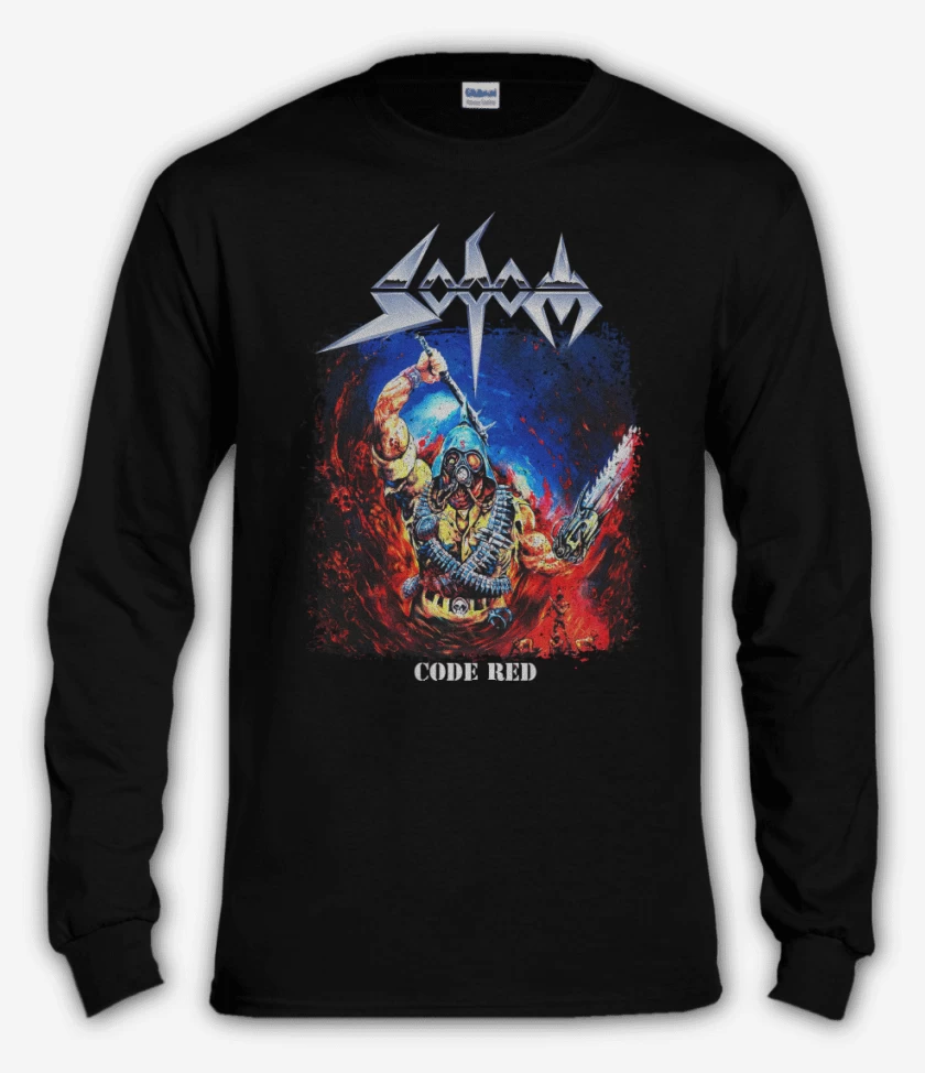 Polera manga larga Sodom Code Red