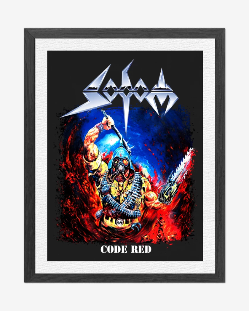 Cuadro decorativo Sodom Code Red