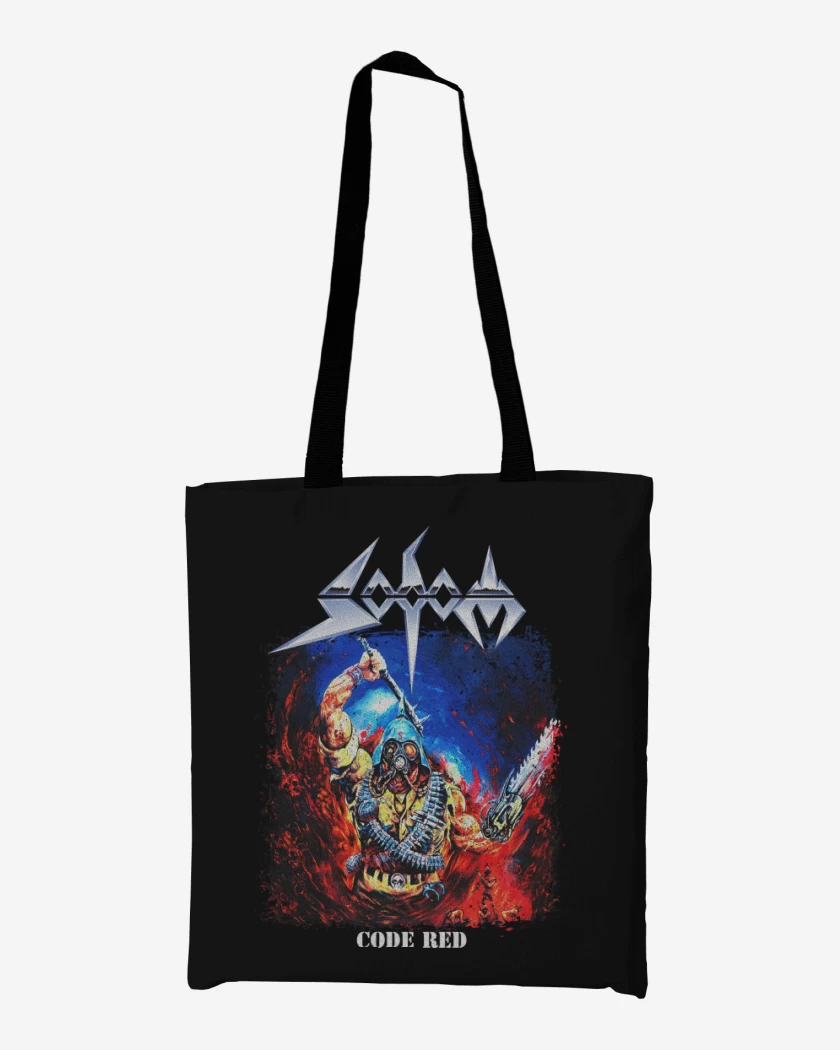 Totebag Negro de Sodom Code Red