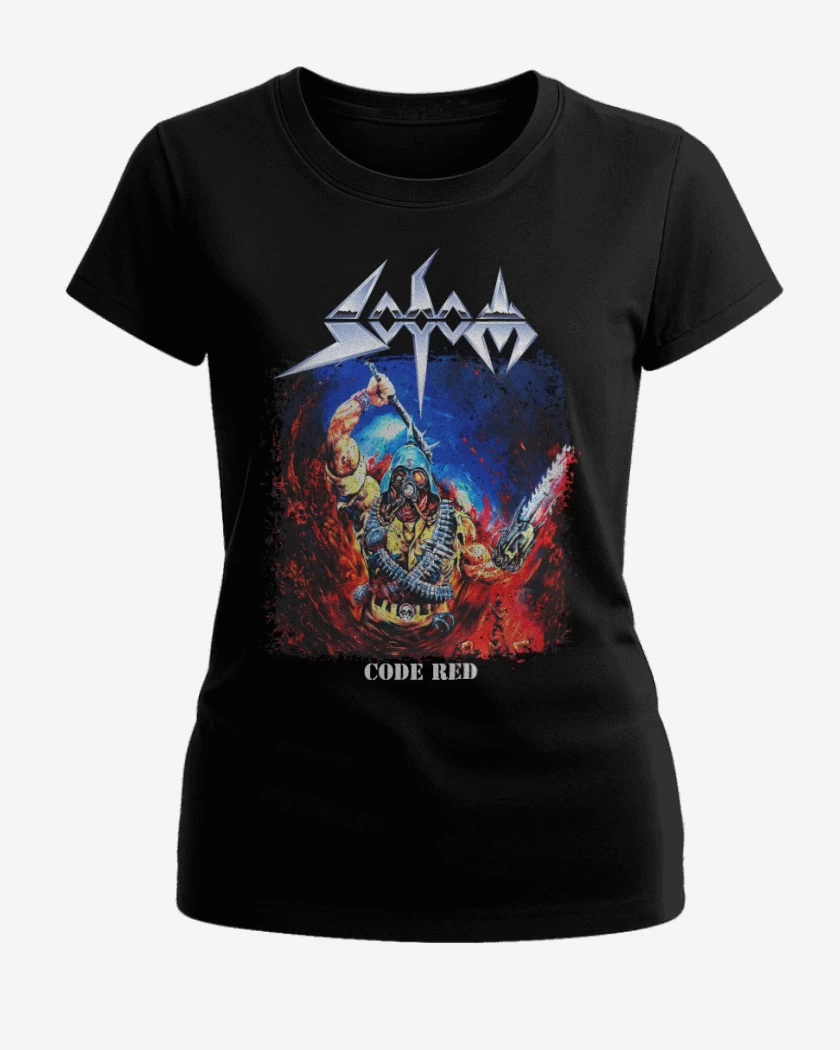 Polera de Mujer Negro de Sodom Code Red