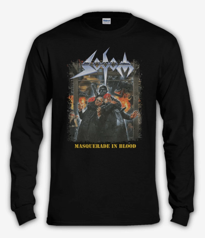 Polera manga larga Sodom Masquerade in Blood