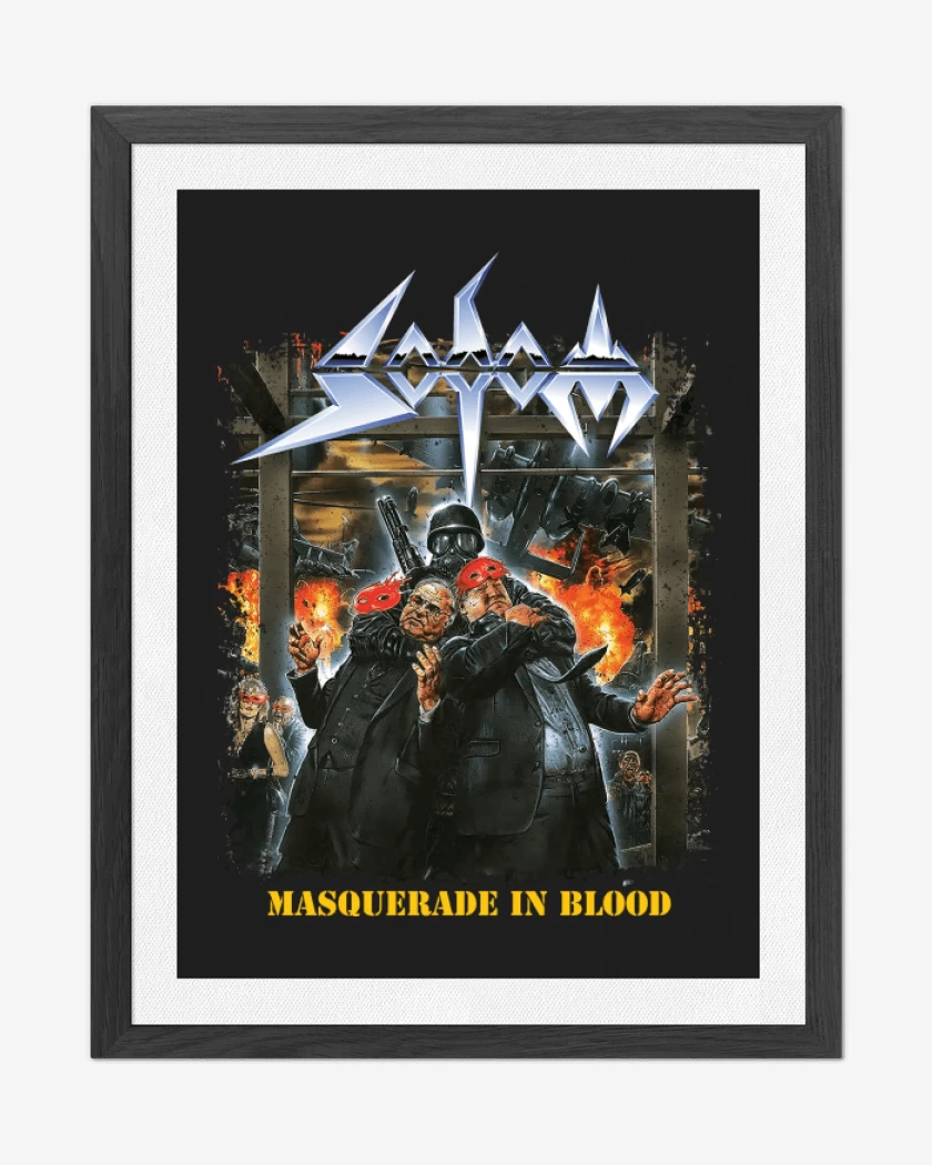 Cuadro decorativo Sodom Masquerade in Blood