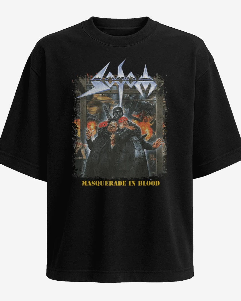 Polera Oversize Sodom Masquerade in Blood