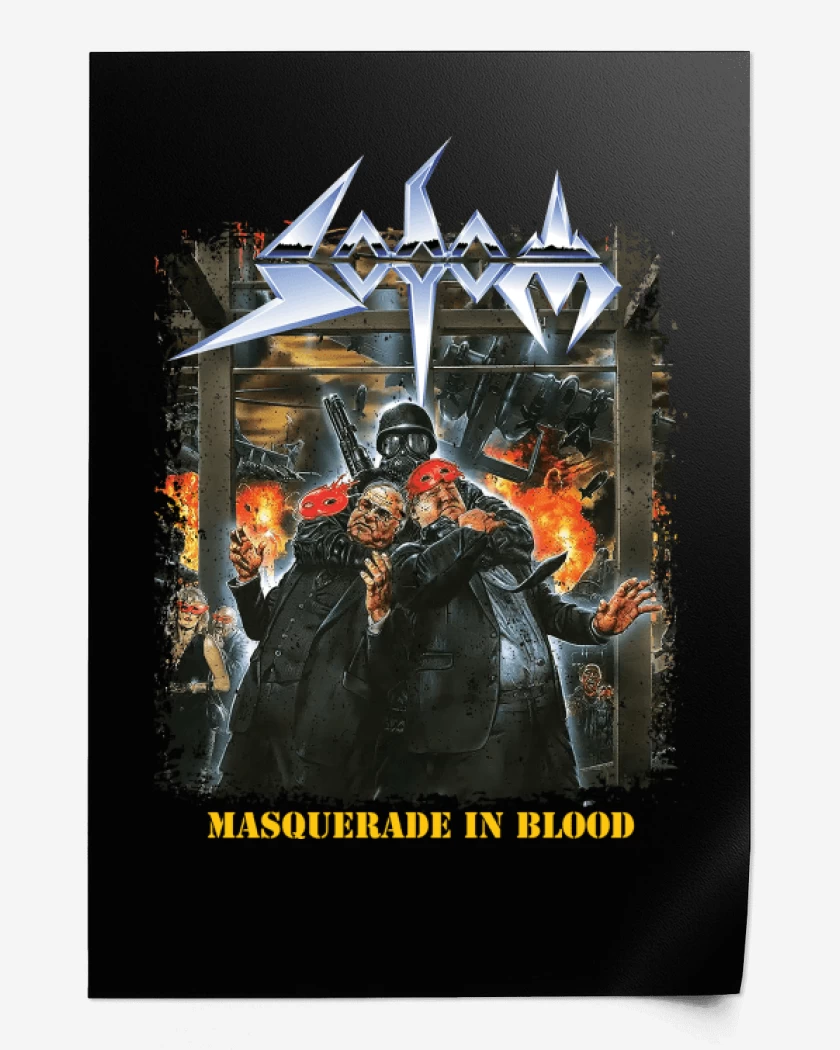 Print Sodom Masquerade in Blood