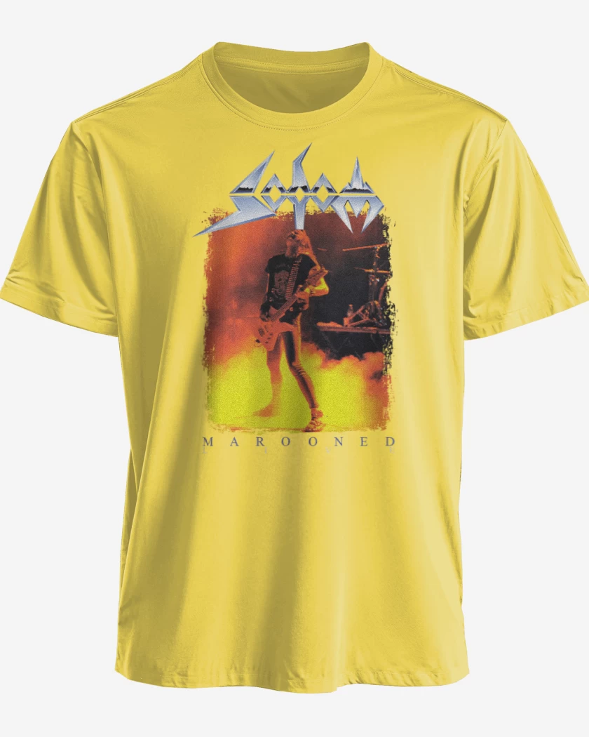 Polera Sodom Marooned Live