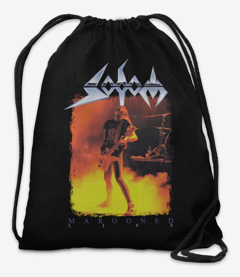 Mochila Negro de Sodom Marooned Live