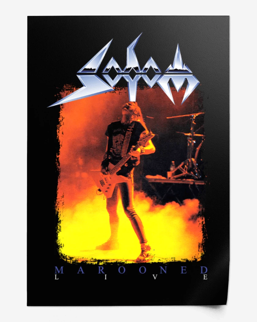 Print Sodom Marooned Live