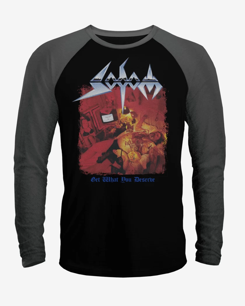 Polera Raglan Sodom Get What You Deserve