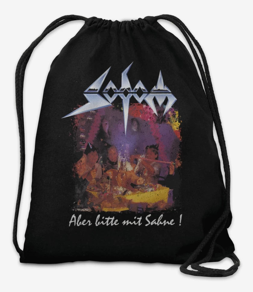 Mochila Negro de Sodom Aber Bitte Mit Sahne
