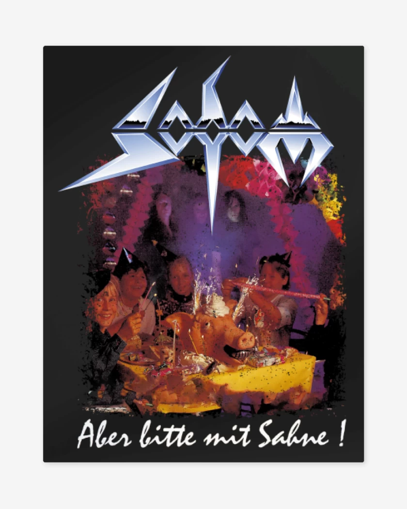 Print metalico Sodom Aber Bitte Mit Sahne