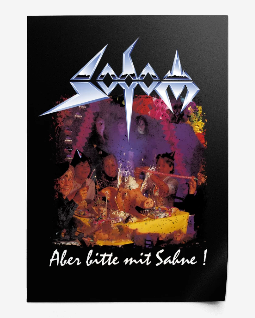 Print Sodom Aber Bitte Mit Sahne