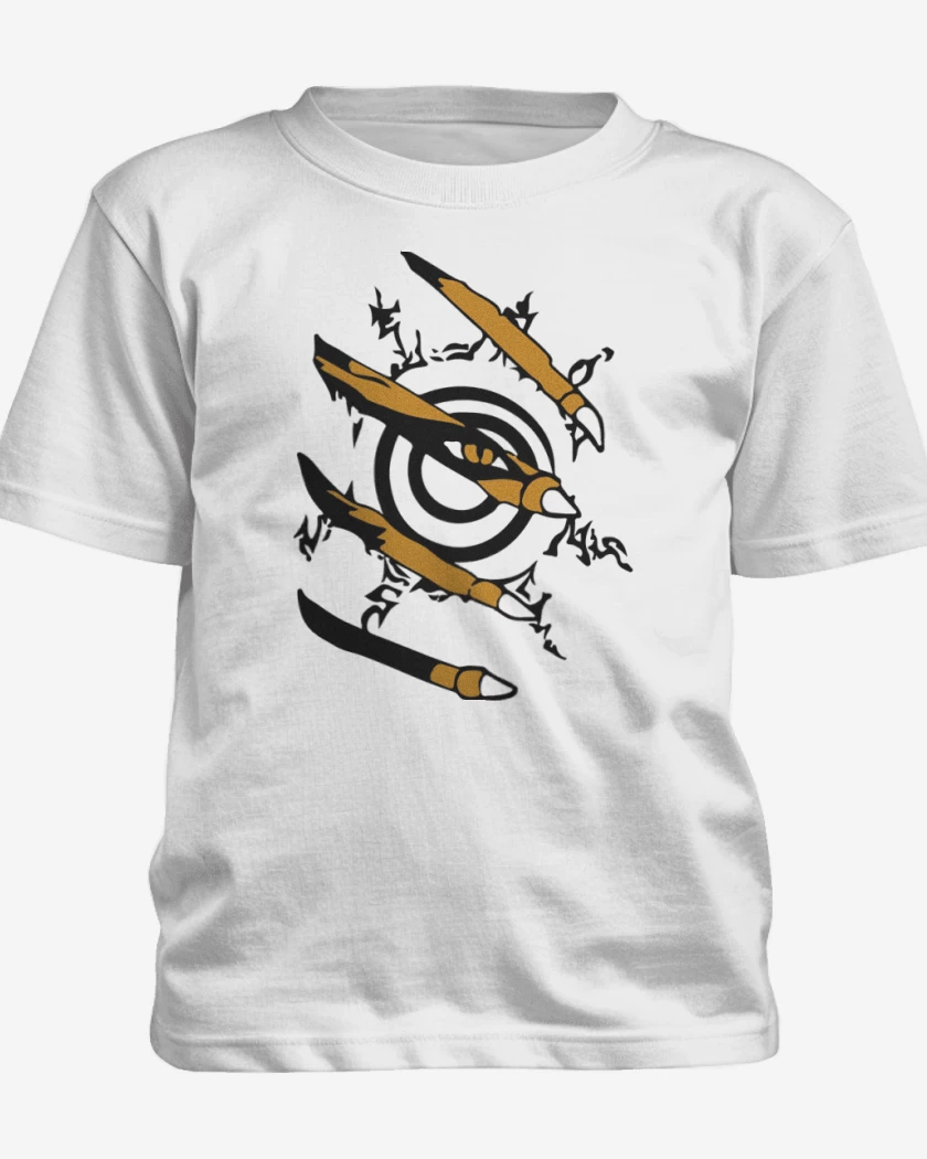 Polera de niño Blanco de Naruto 2