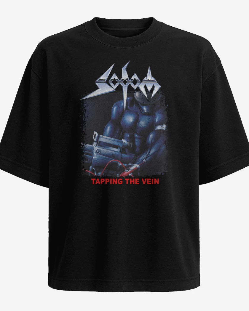 Polera Oversize Sodom Tapping The Vein