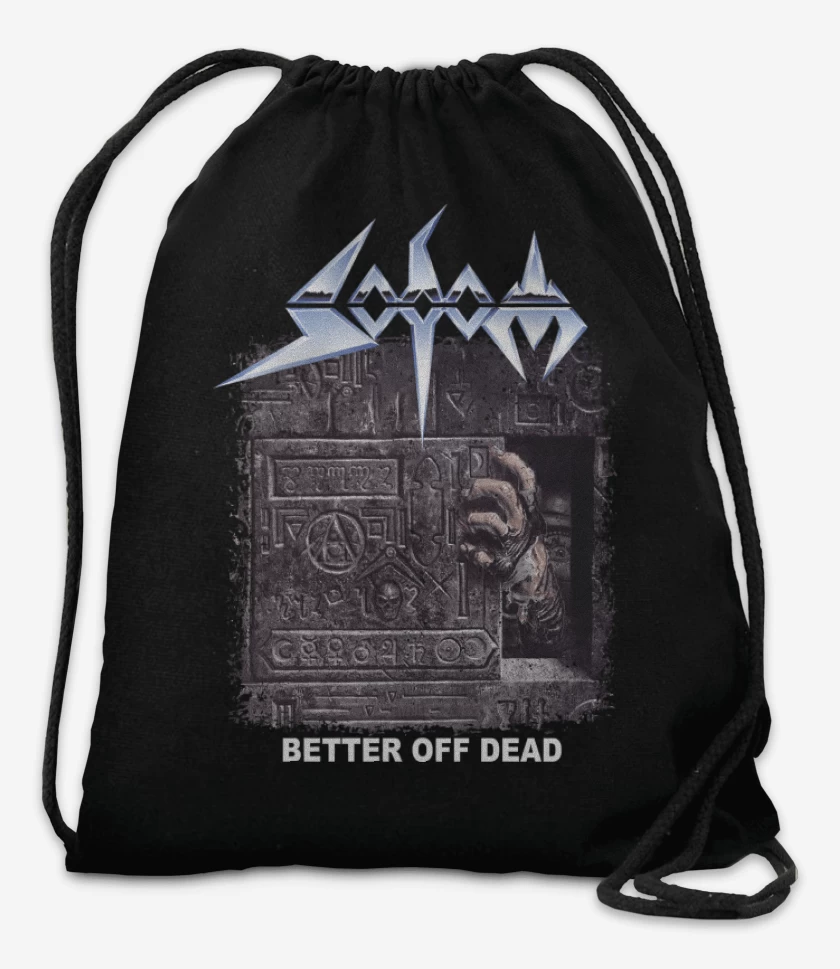 Mochila Negro de Sodom Better Off Dead