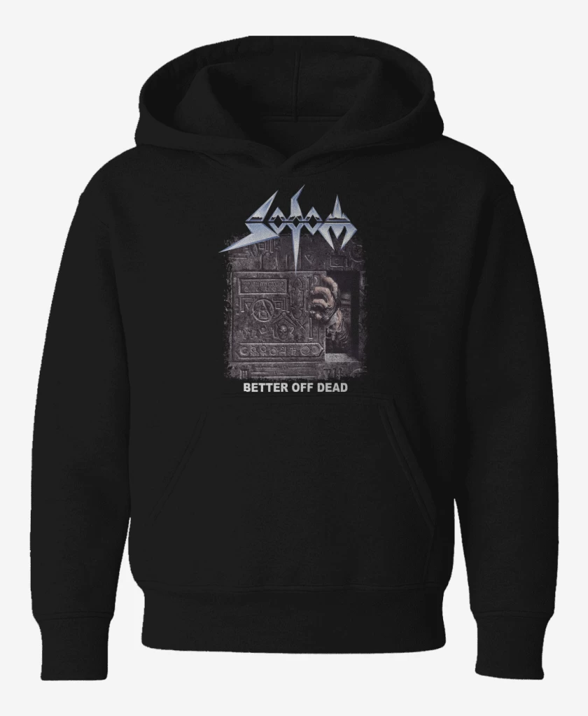 Poleron de niño Negro de Sodom Better Off Dead