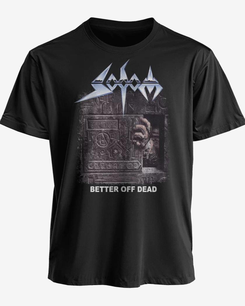 Polera premium Negro de Sodom Better Off Dead