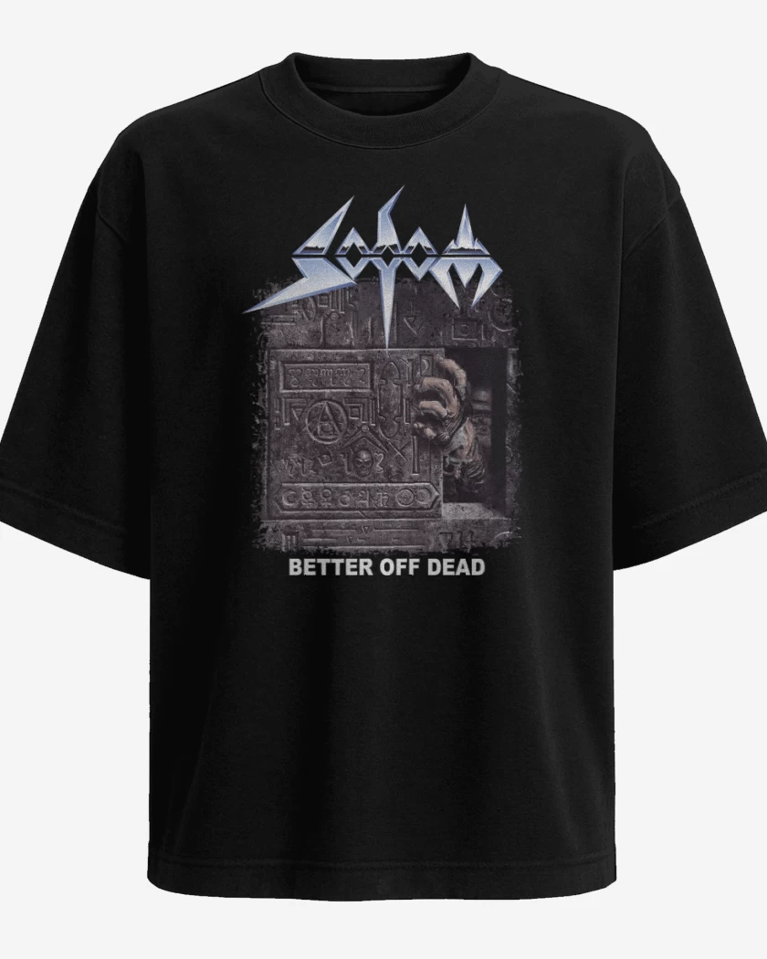 Polera Oversize Sodom Better Off Dead